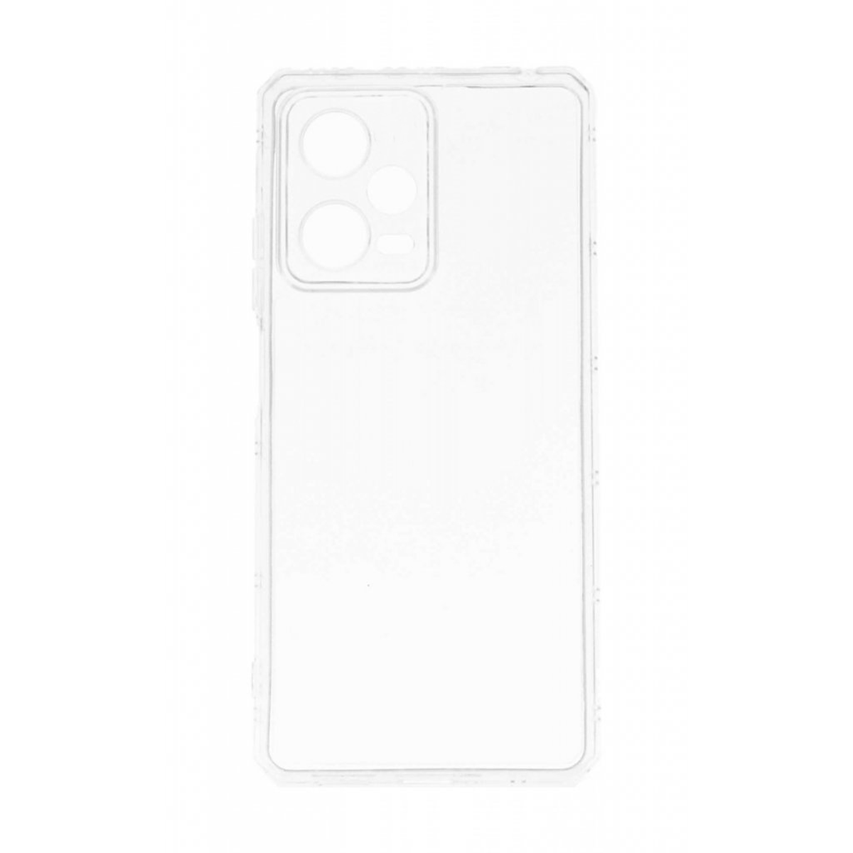 قاب گوشی پوکو  X5 5G مدل ژله ای ایربگ دار-بی رنگ شفاف