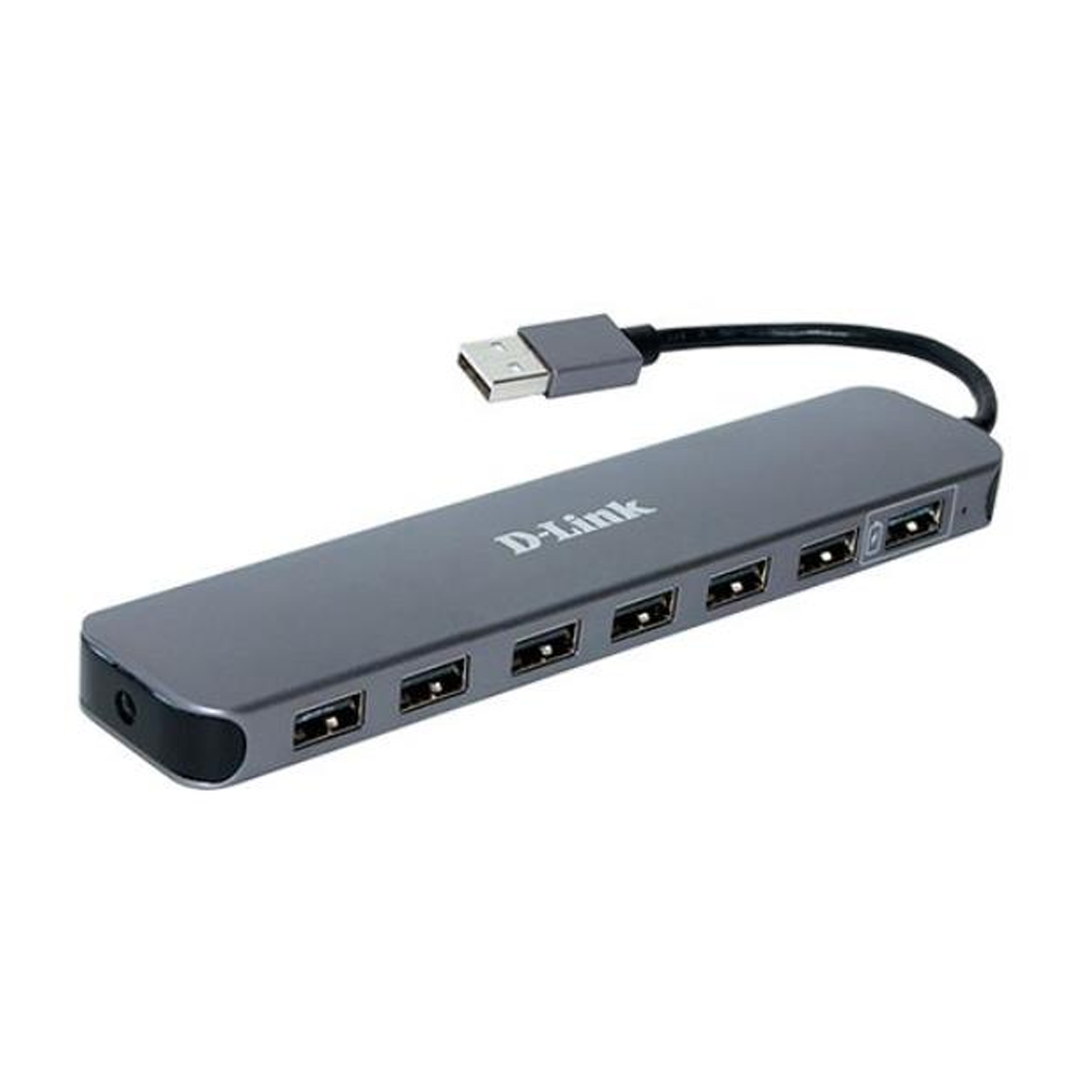 هاب USB دی لینک 7 پورت مدل DUB-H7-خاکستری