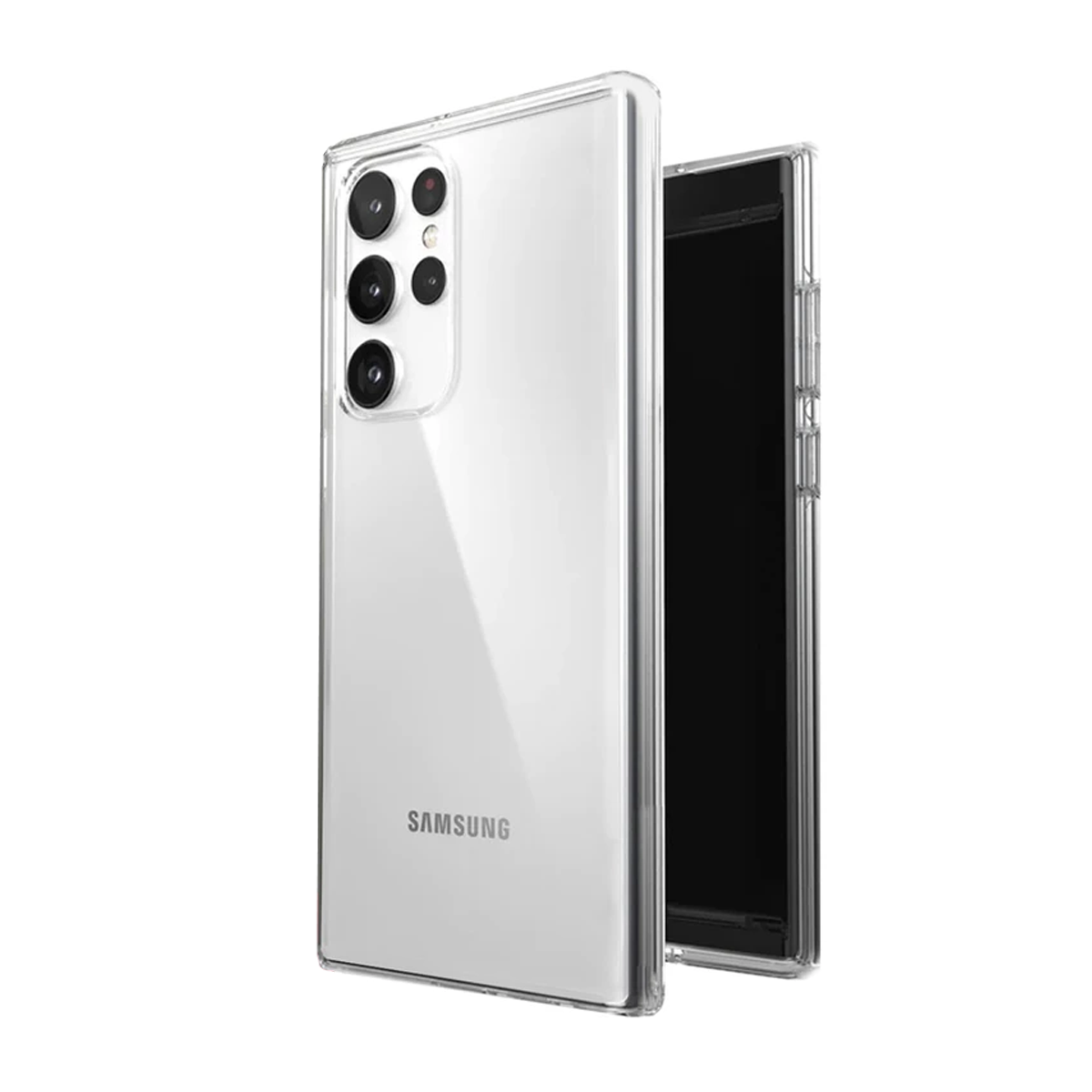 کاور گوشی سامسونگ گلکسی Galaxy S23 Ultra مدل ژله ای محافظ لنزدار-بی رنگ شفاف