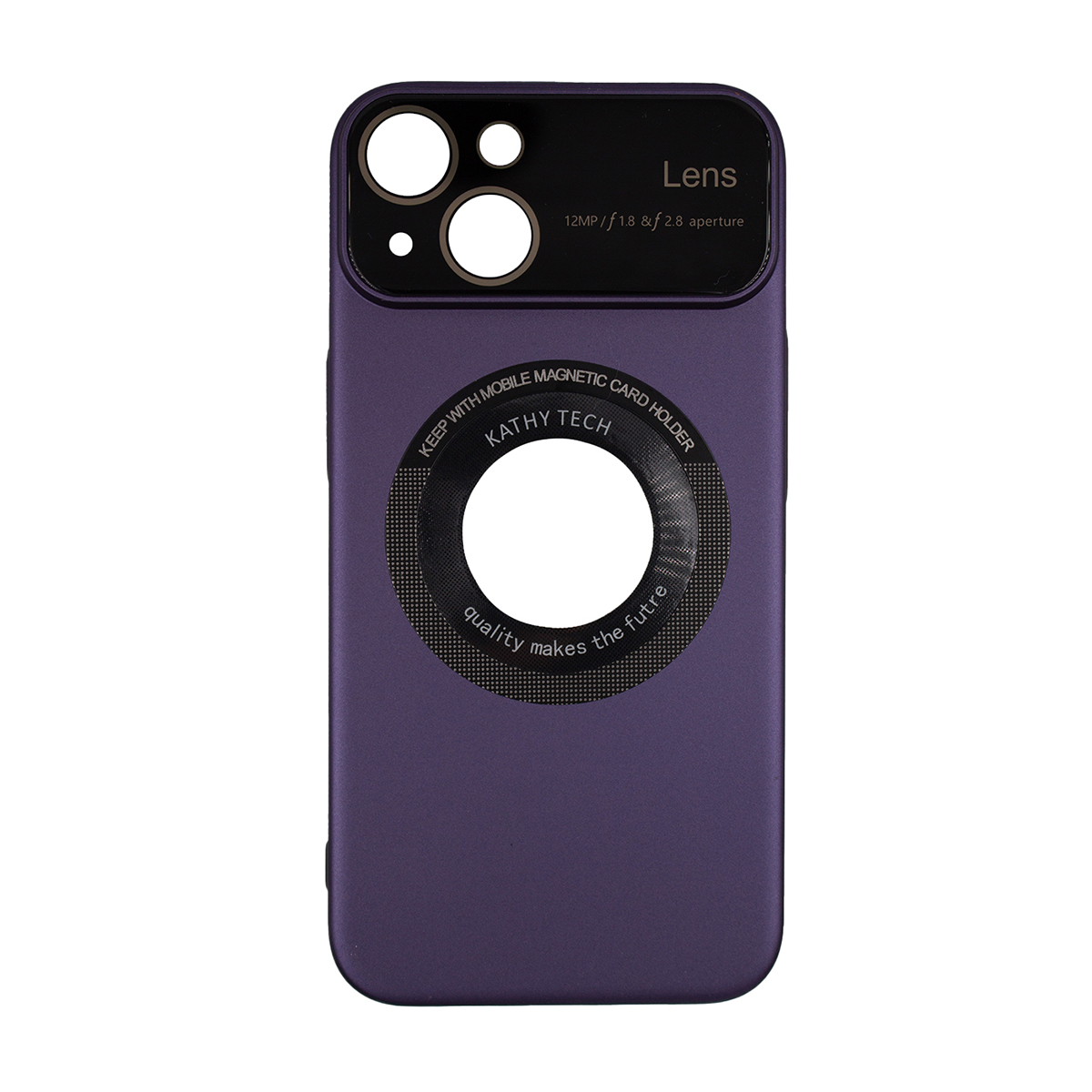 کاور گوشی اپل iPhone 13 مدل PC Lenz MagSafe -بنفش