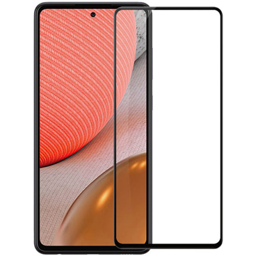 محافظ صفحه نمایش تمام صفحه مناسب برای گوشی موبایل سامسونگ Galaxy A72-بی رنگ شفاف