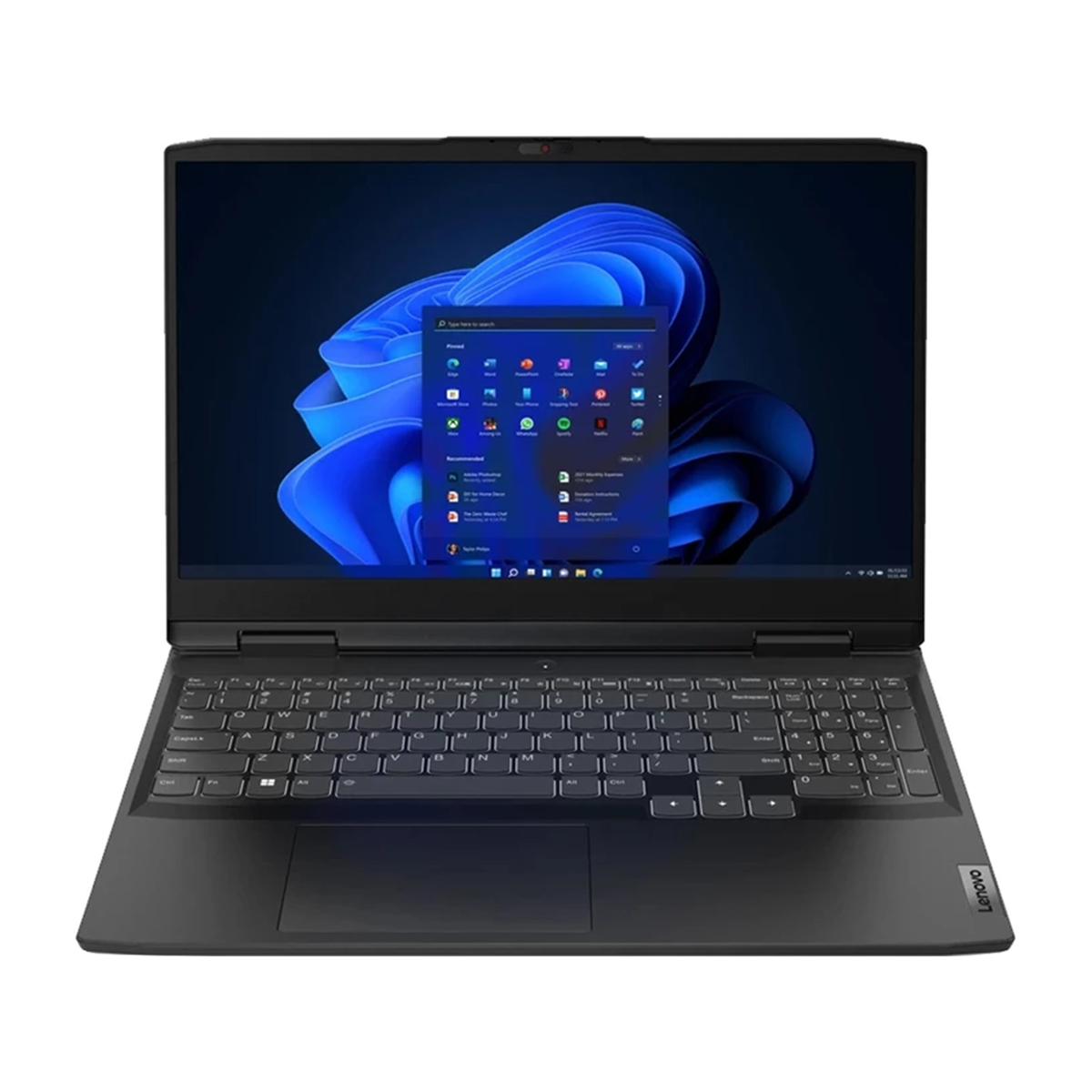 لپ تاپ لنوو 15.6 اینچی مدل IdeaPad Gaming 3 i7 12700H 16GB 512GB RTX3060-خاکستری