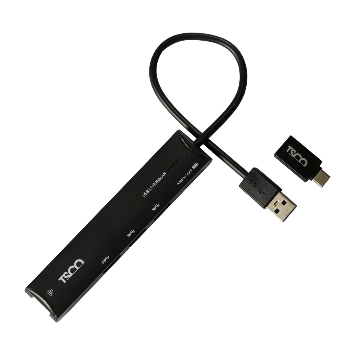هاب USB 3.0 تسکو 5 پورت مدل THU 1165-مشکی