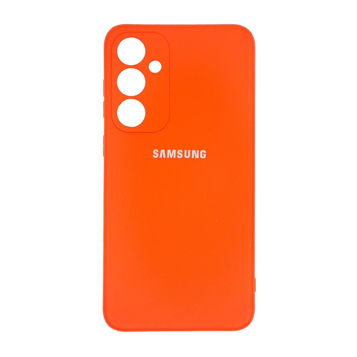 قاب گوشی سامسونگ Galaxy A55 مدل سیلیکونی محافظ لنزدار-بنفش