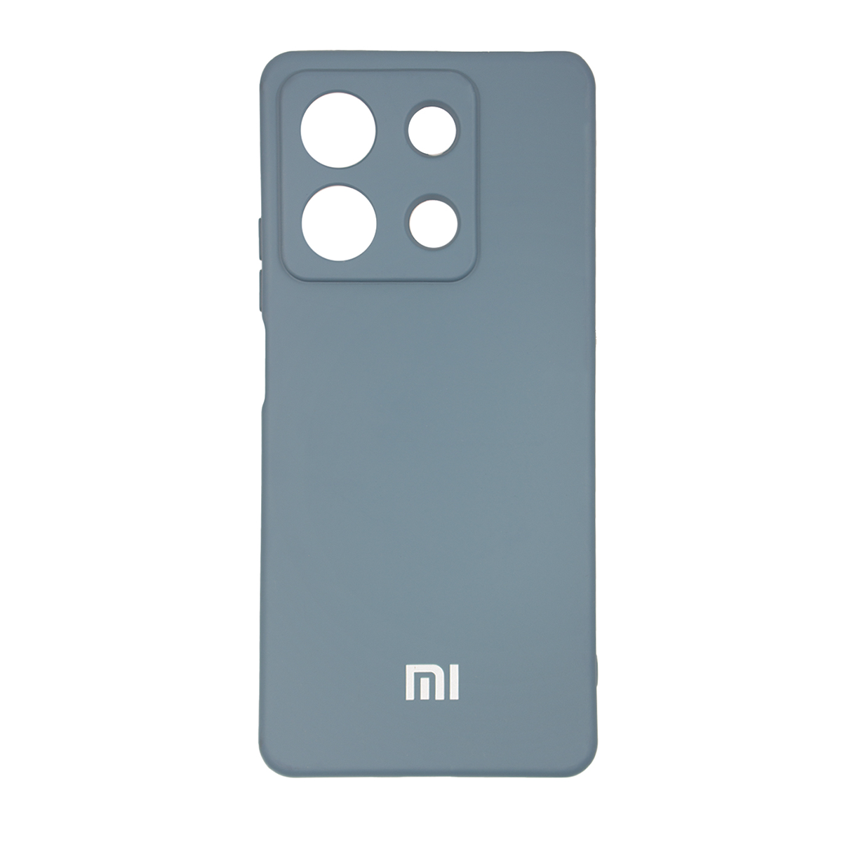 قاب گوشی شیائومی Redmi Note 13 4G مدل سیلیکونی محافظ لنزدار-فیروزه‌ای