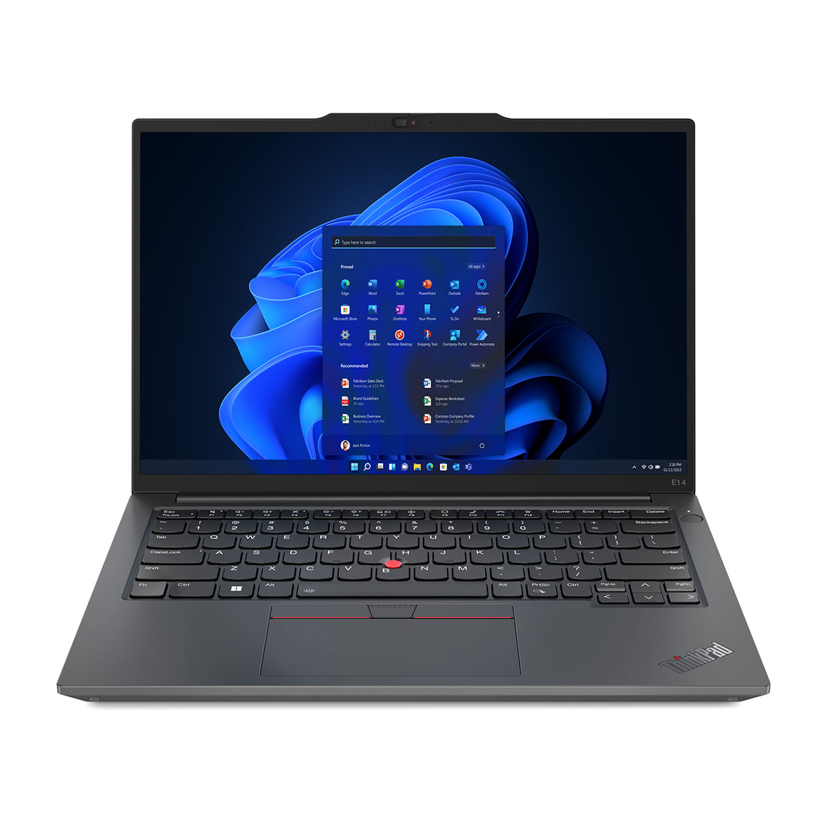 لپ تاپ لنوو 14 اینچی مدل ThinkPad E14 i7 1355U 16GB 1TB MX550