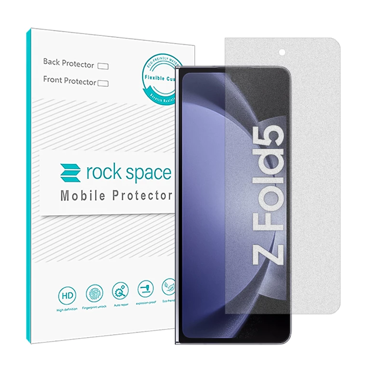 گلس مات گوشی سامسونگ Galaxy Z Fold 5 راک اسپیس مدل MTT