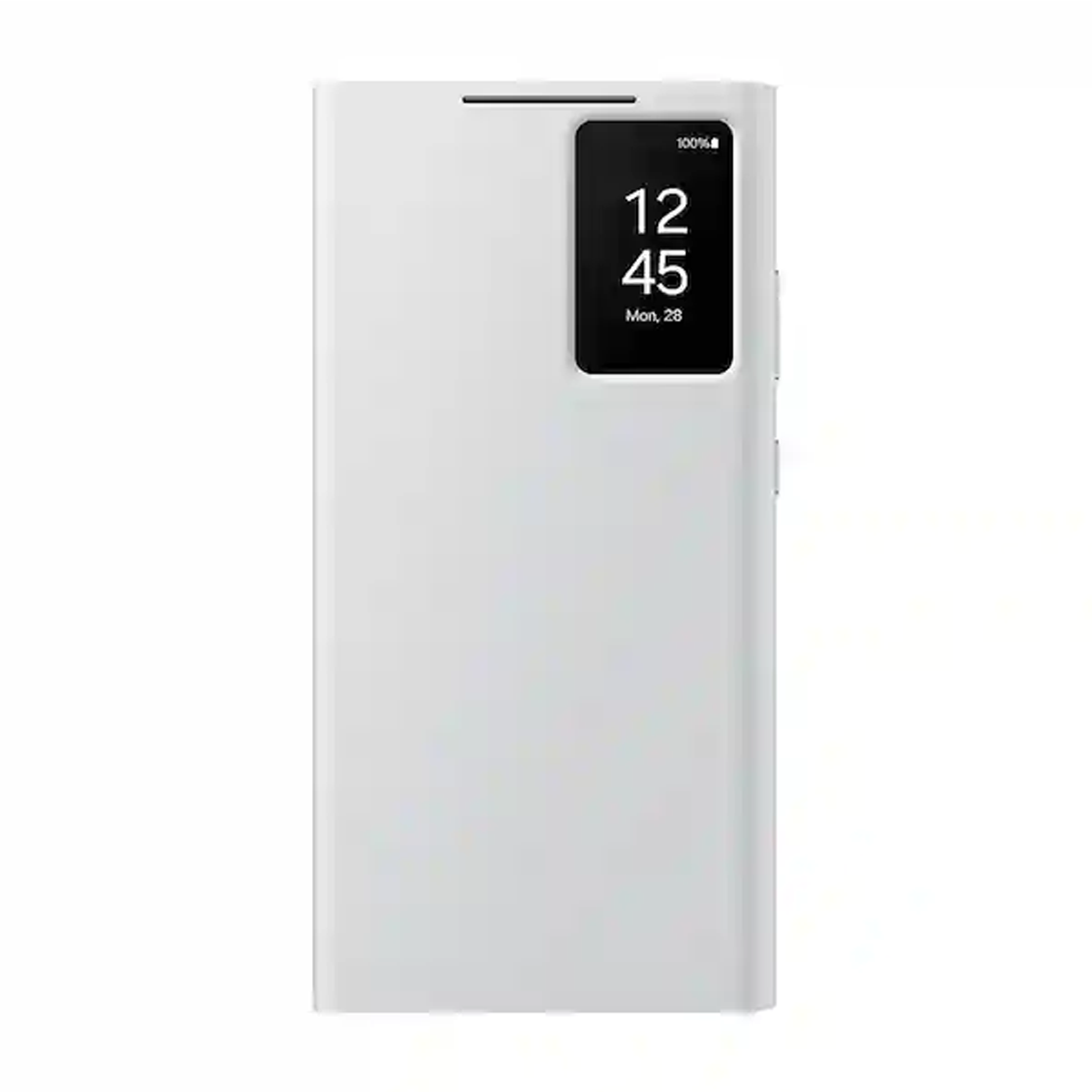 کیف کلاسوری هوشمند گوشی سامسونگ Galaxy S24 Ultra مدل S-View Wallet Case-سفید