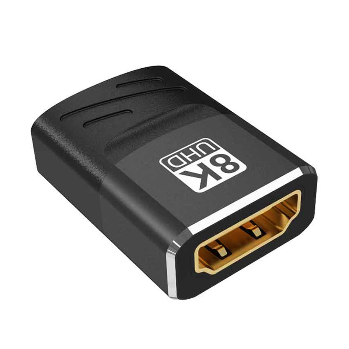 تبدیل HDMI مادگی به نری کوتتسی مدل 87604 L-Type زاویه 90 درجه--------فعال نشود-مشکی