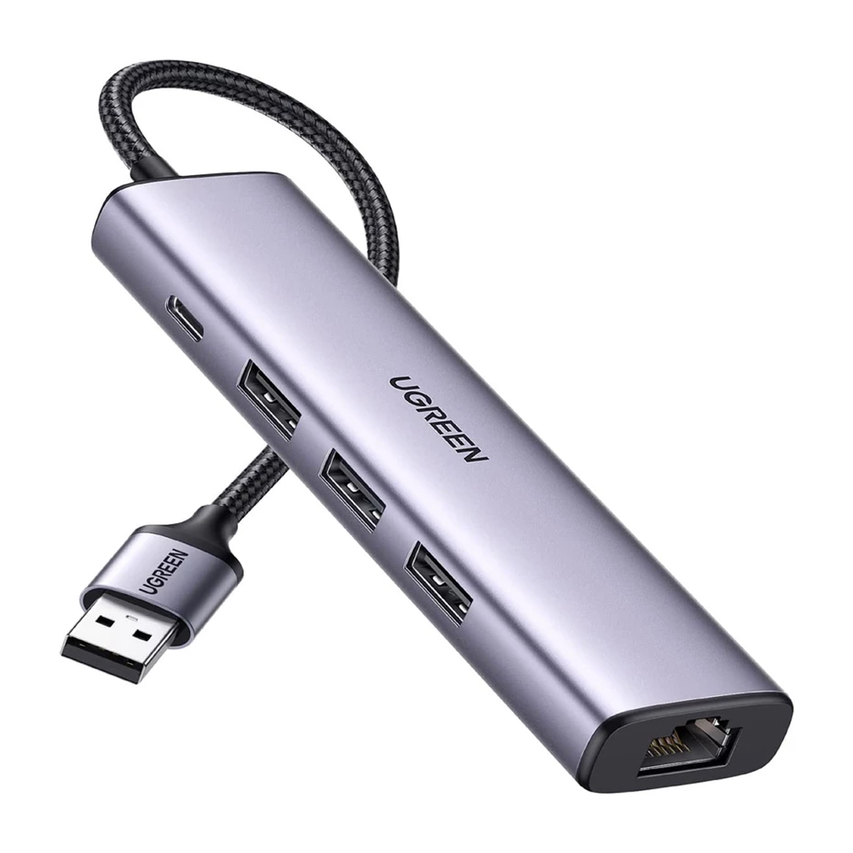 هاب USB یوگرین 5 پورت CM475 60554-خاکستری