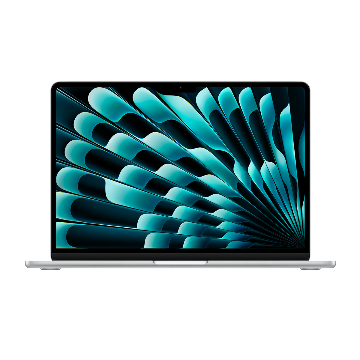 لپ تاپ اپل 13.6 اینچی مدل MacBook Air MRXQ3 M3 2024 8GB 256GB ZPA-نقره‌ای
