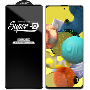 محافظ صفحه نمایش(گلس) Super D گوشی موبایل سامسونگ A51-بی رنگ شفاف