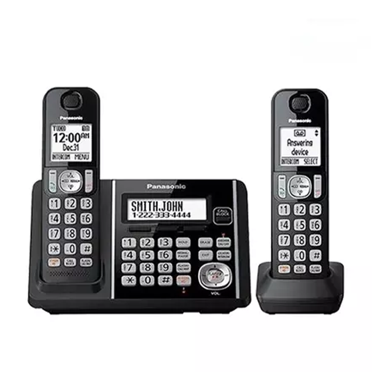 تلفن بی سیم پاناسونیک مدل KX-TG3752-مشکی