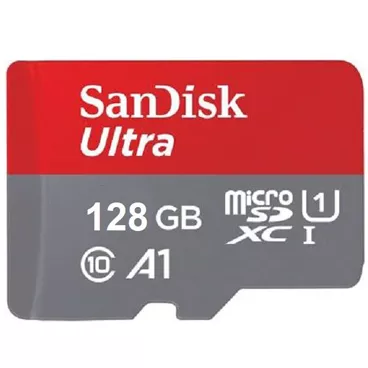 کارت حافظه microSDXC سن دیسک مدل Ultra کلاس 10 استاندارد UHS-I سرعت 120MBps ظرفیت 128 گیگابایت