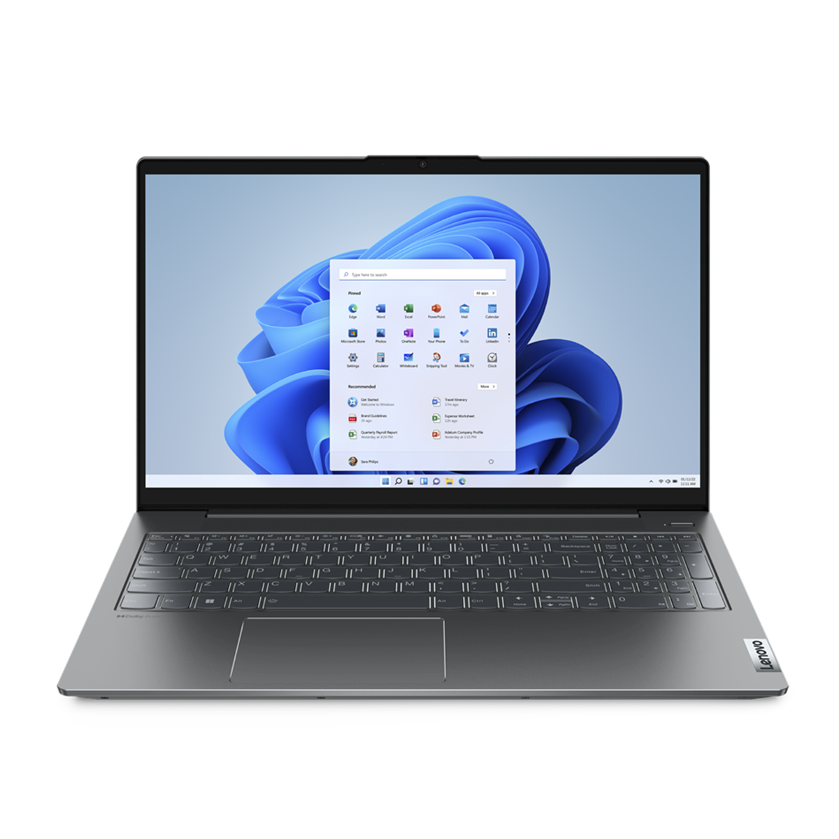 لپ تاپ لنوو 15.6 اینچی مدل  IdeaPad5 i5 1235U 16GB 1TB MX550