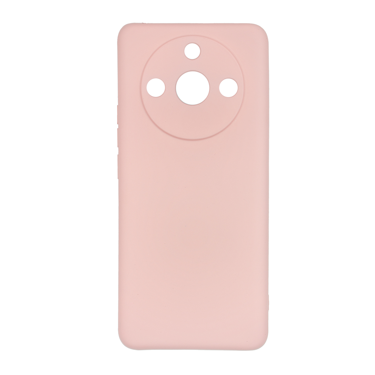 کاور گوشی ریلمی Realme 11 Pro Plus مدل سیلیکونی محافظ لنزدار-صورتی