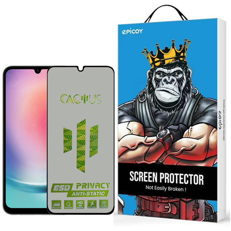  محافظ صفحه نمایش اپیکوی مدل Cactus-ESD-Privacy مناسب برای گوشی موبایل سامسونگ Galaxy A25 5G / A24 4G / A15 4G/5G