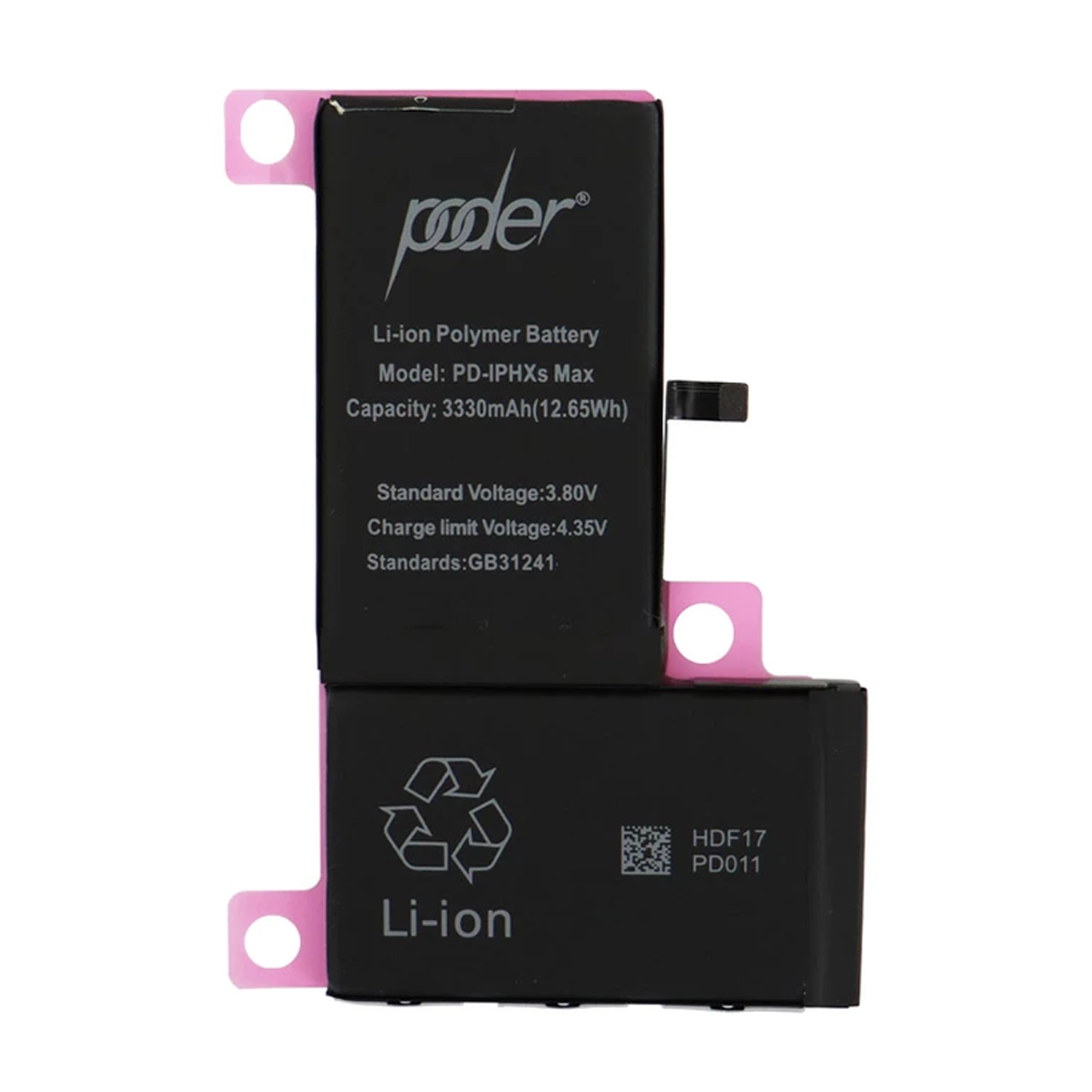 باتری موبایل پودر مدل PD-IPHXS مناسب برای گوشی موبایل اپل iPhone XS Max