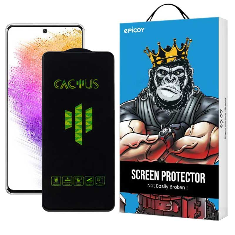 محافظ صفحه نمایش اپیکوی مدل Cactus مناسب برای گوشی موبایل سامسونگ Galaxy A73 5G/ A72 4G/5G / M54 / M53 5G/ M52 / M51/ A71/ A81/ A91 / M62/ F62/ S10 Lite/ Note 10 Lite