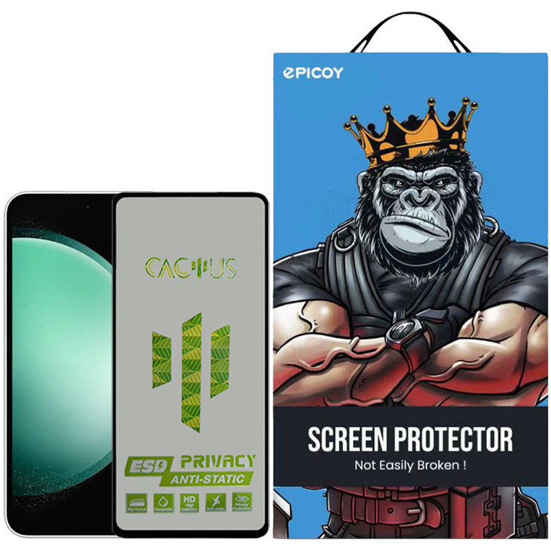 محافظ صفحه نمایش حریم شخصی اپیکوی مدل Cactus-ESD-Privacy مناسب برای گوشی موبایل سامسونگ Galaxy S23 FE/ A54