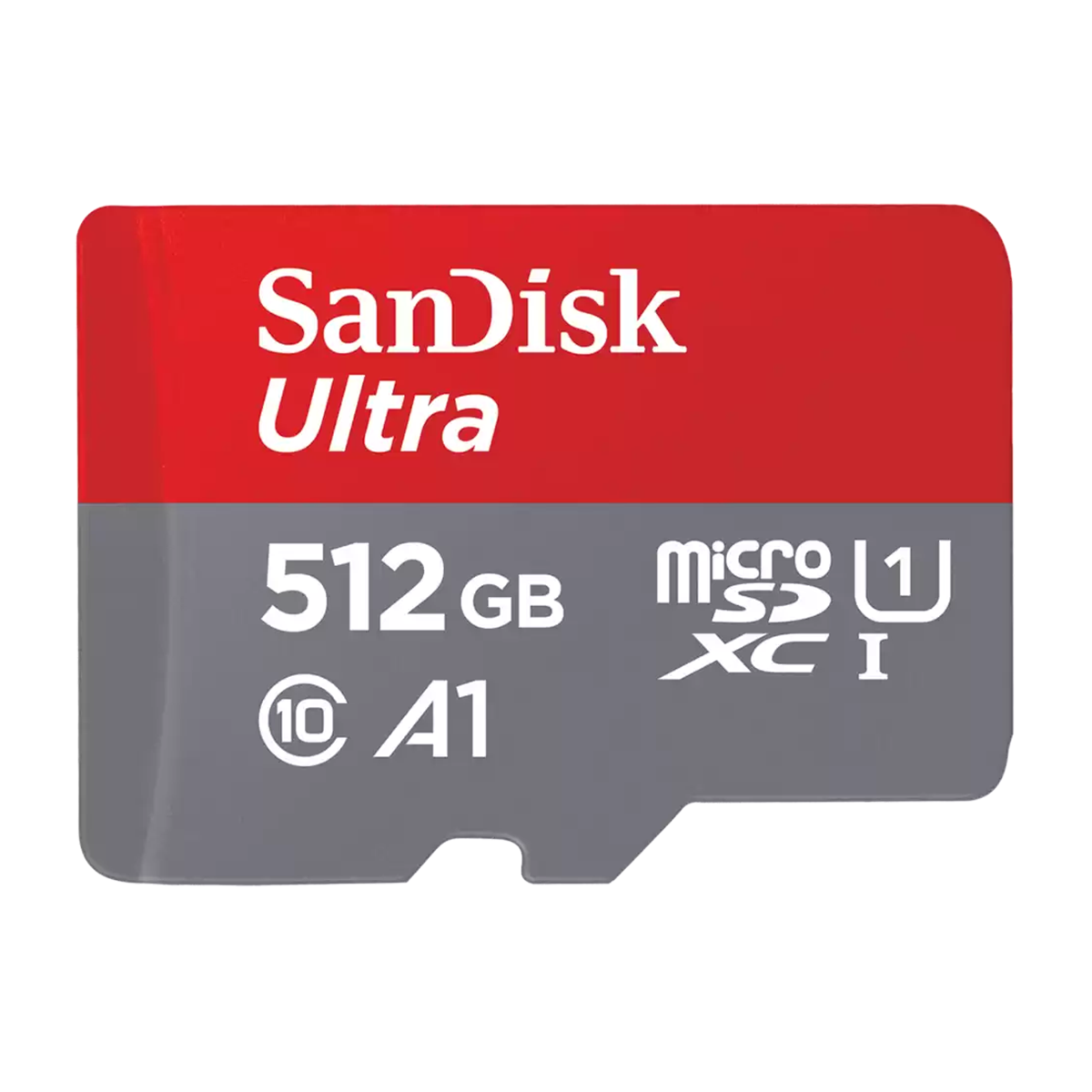 کارت حافظه microSDXC سن دیسک مدل Ultra A1 کلاس 10 استاندارد UHS-I سرعت 150MBps ظرفیت 512 گیگابایت-قرمز