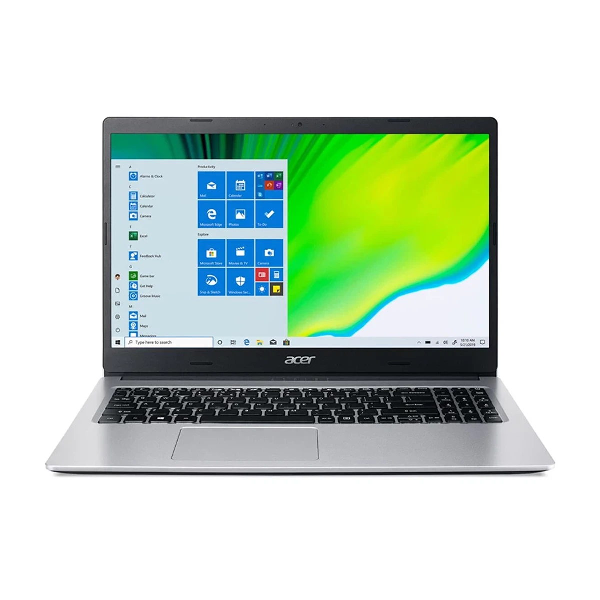لپ تاپ ایسر 15.6 اینچی مدل Aspire 3 A315 i۷ 1165G7 16GB 512GB MX350
