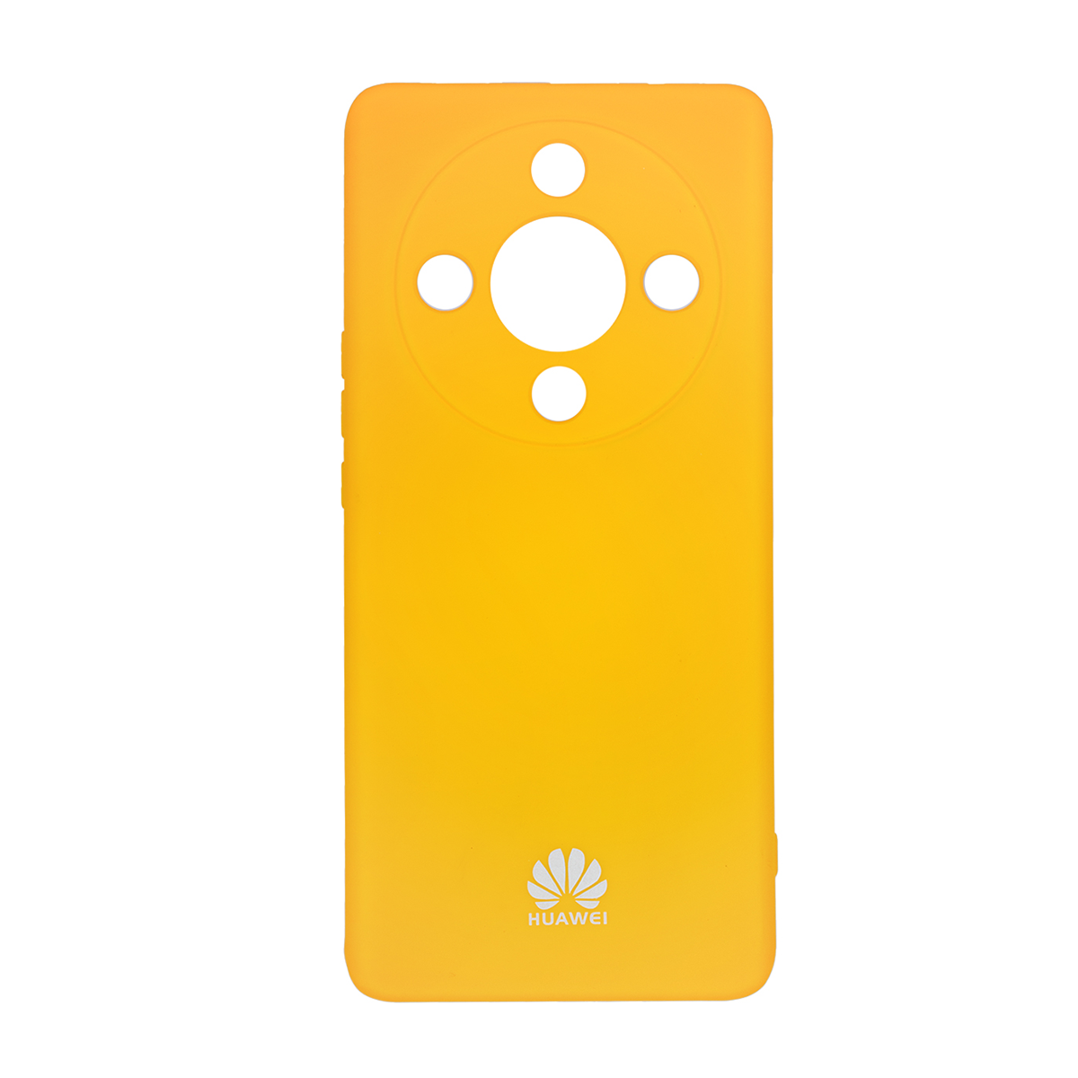 قاب گوشی آنر X9b مدل سیلیکونی محافظ لنزدار-زرد