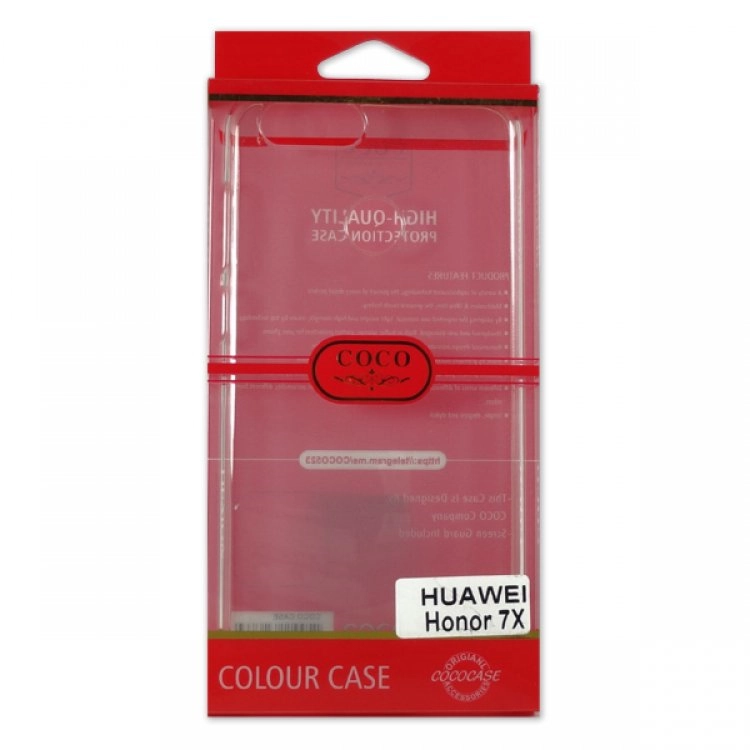 قاب ژله‌ای شفاف COCO مناسب برای گوشی هوآوی مدل Honor 7X 
