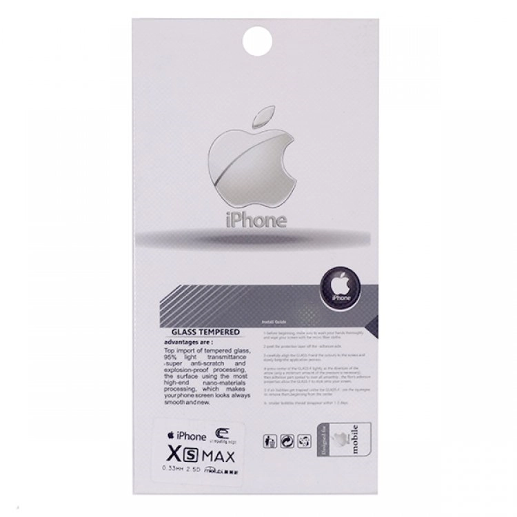 محافظ صفحه شيشه‌ای تخت (گلس) TESLA گوشی اپل iPhone XS Max 