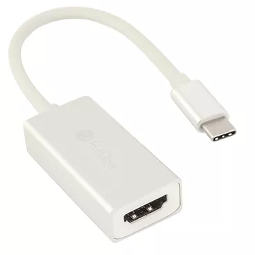  تبدیل تایپ سی به HDMI پرووان مدل PHU555-نقره‌ای