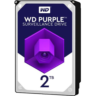  هارددیسک اینترنال وسترن دیجیتال مدل Purple WD20PURZ ظرفیت 2 ترابایت-بنفش