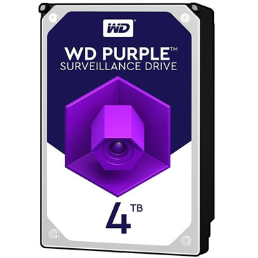  هارددیسک اینترنال وسترن دیجیتال مدل Purple WD42PURZ ظرفیت 4 ترابایت-بنفش