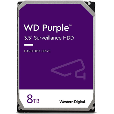  هارددیسک اینترنال وسترن دیجیتال مدل Purple WD84PURZ ظرفیت 8 ترابایت-بنفش