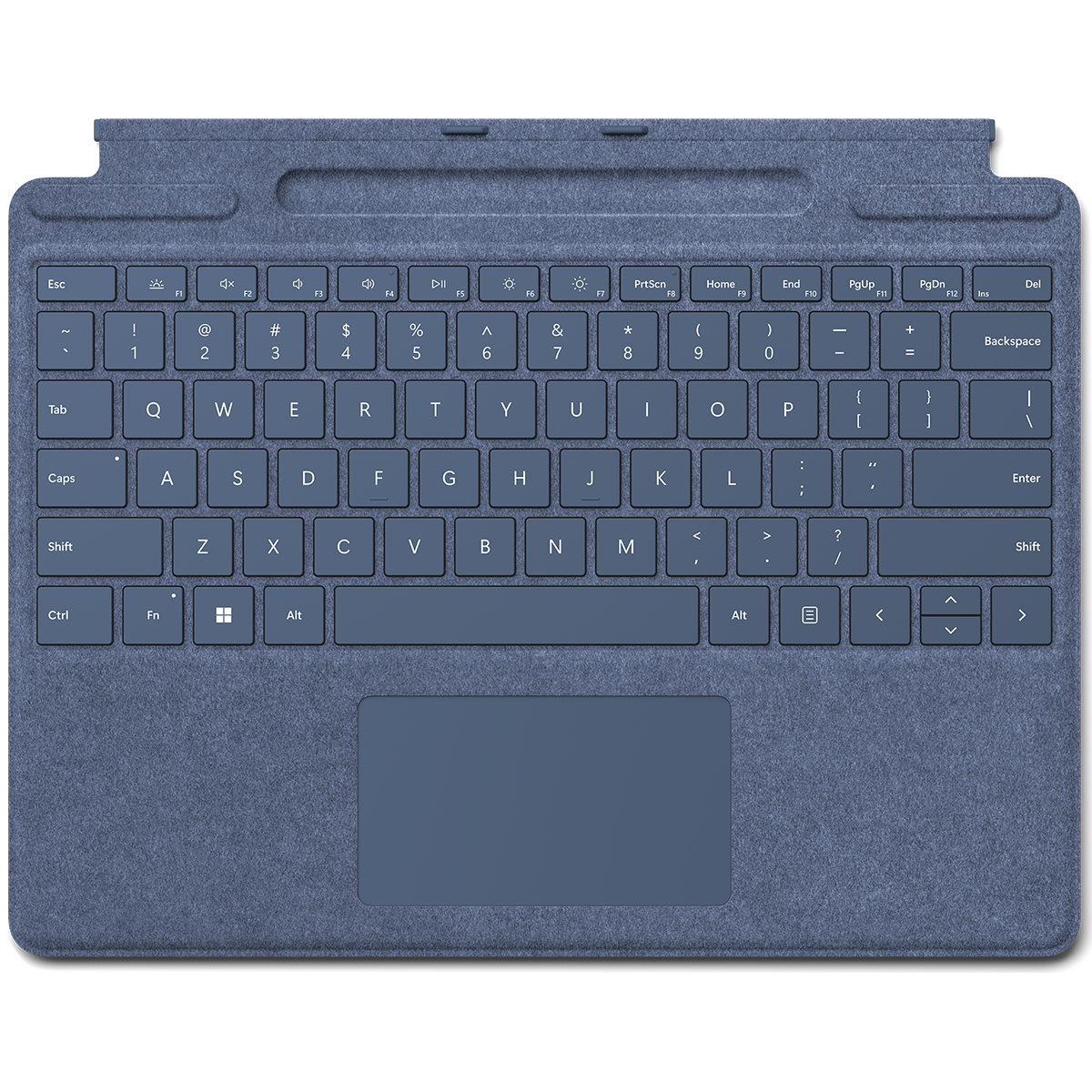 کیبورد تبلت مایکروسافت مدل Signature مناسب برای تبلت سرفیس پرو 8 -آبی