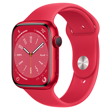 ساعت هوشمند اپل مدل Series 8 Aluminum 45mm-قرمز