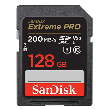  کارت حافظه SDXC سن دیسک مدل Extreme Pro V30 کلاس 10 استاندارد UHS-I U3 سرعت 200mbps ظرفیت 128 گیگابایت-مشکی