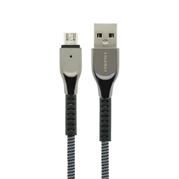کابل تبدیل USB به MICRO USB کلومن مدل KD-39-مشکی