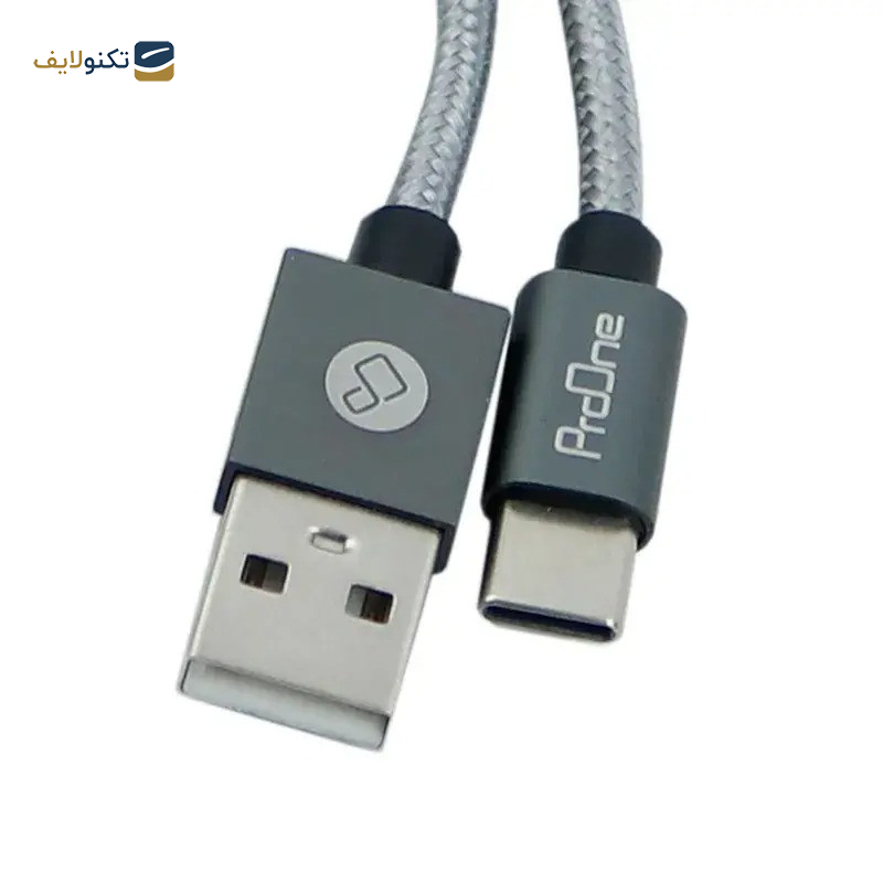کابل تبدیل USB به USB-C پرووان مدل PCC185 طول 2 متر