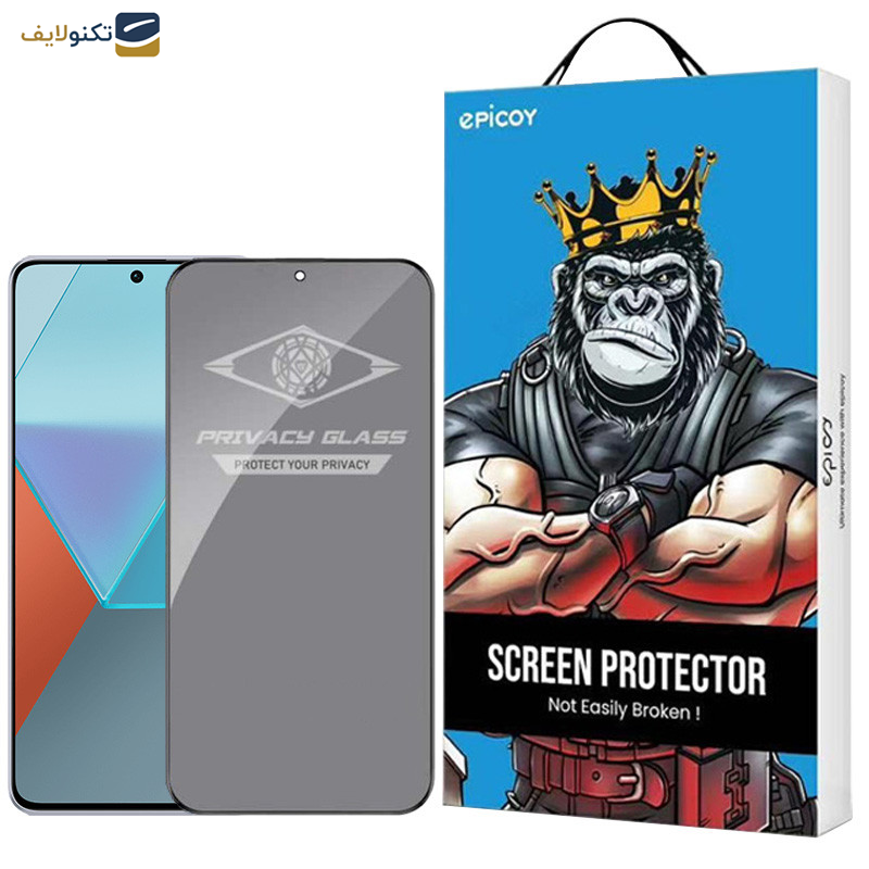 محافظ صفحه نمایش حریم شخصی اپیکوی مدل Privacy مناسب برای گوشی موبایل شیائومی  Redmi Note 13 Pro 4G/5G /Note 13 4G/5G /Note 13R Pro