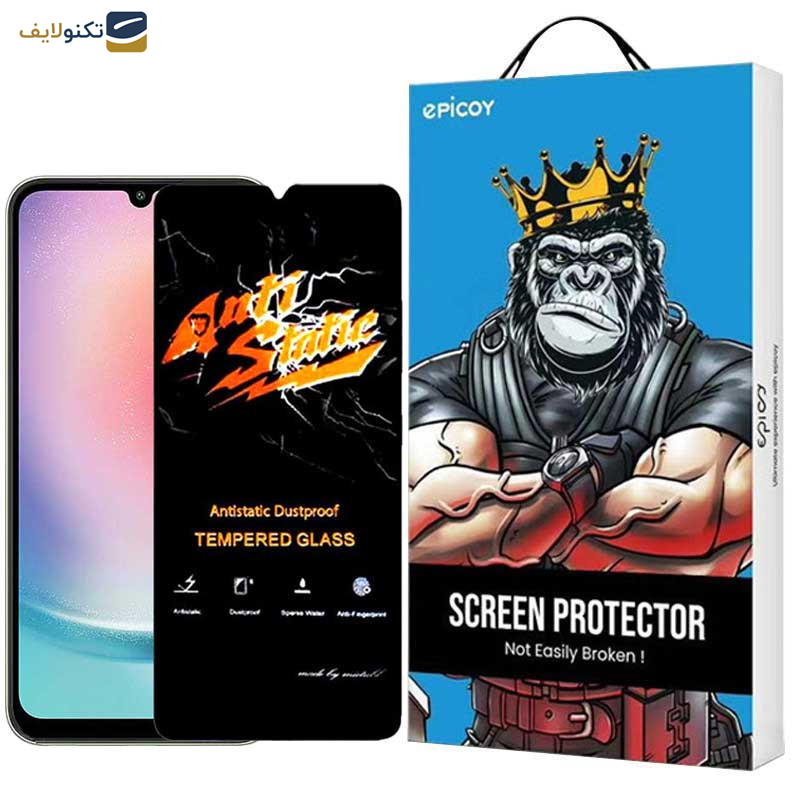 محافظ صفحه نمایش اپیکوی مدل Antistatic Dustproof مناسب برای گوشی موبایل سامسونگ Galaxy A15 5G/4G / A25 5G / A24 4G