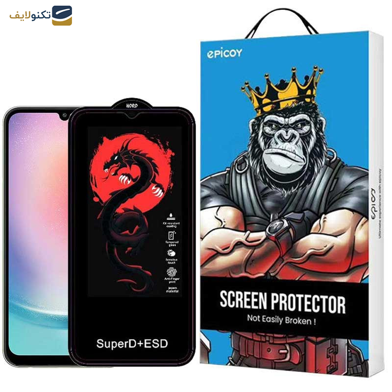 محافظ صفحه نمایش اپیکوی مدل Dragon ESD مناسب برای گوشی موبایل سامسونگ Galaxy A15 5G/4G / A25 5G / A24 4G