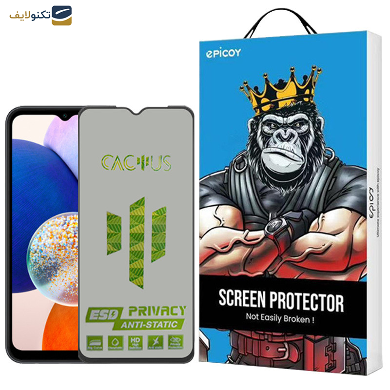 محافظ صفحه نمایش اپیکوی مدل  Cactus-ESD-Privacy مناسب برای گوشی موبایل سامسونگ Galaxy A14 4G/5G