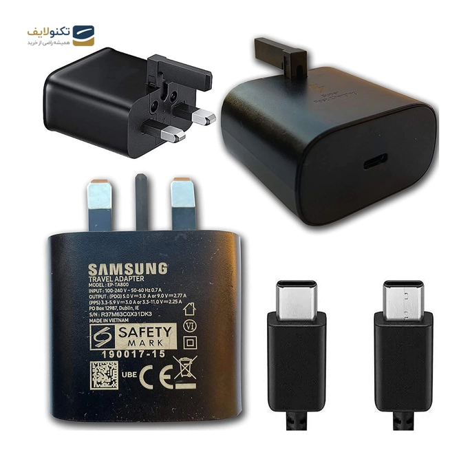 gallery- شارژر دیواری سامسونگ مدل EP-TA800 به همراه کابل تبدیل USB-C copy.png