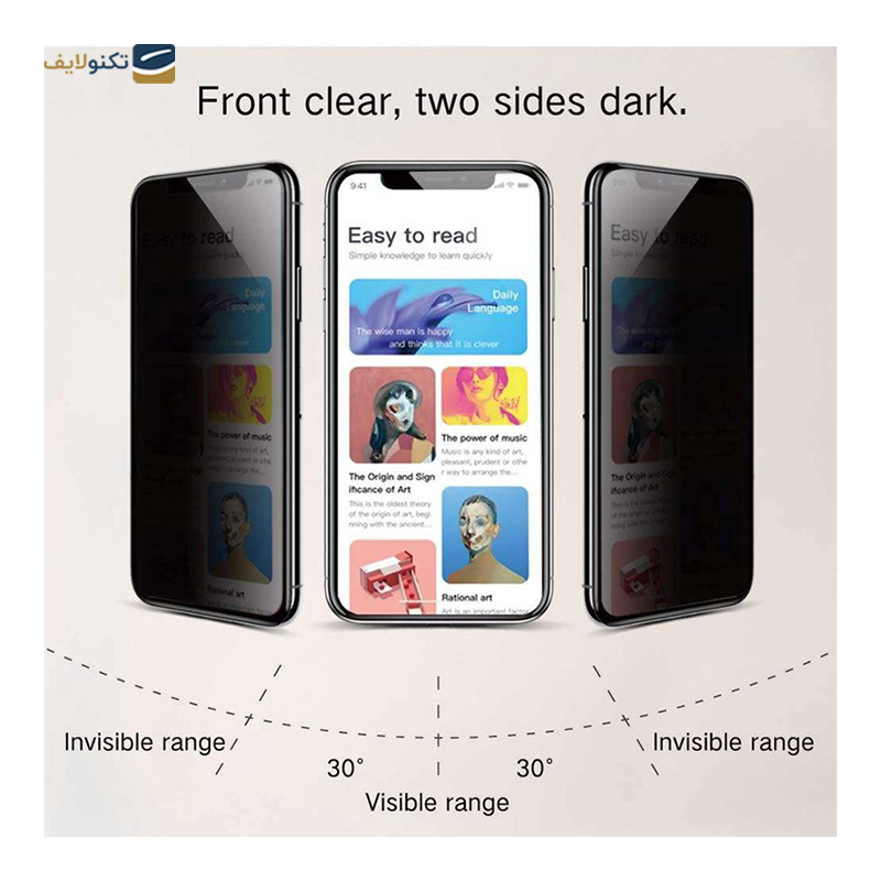 gallery-گلس گوشی سامسونگ Galaxy S8 - S9 اپیکوی مدل Nano-Privacy پرایوسی copy.png