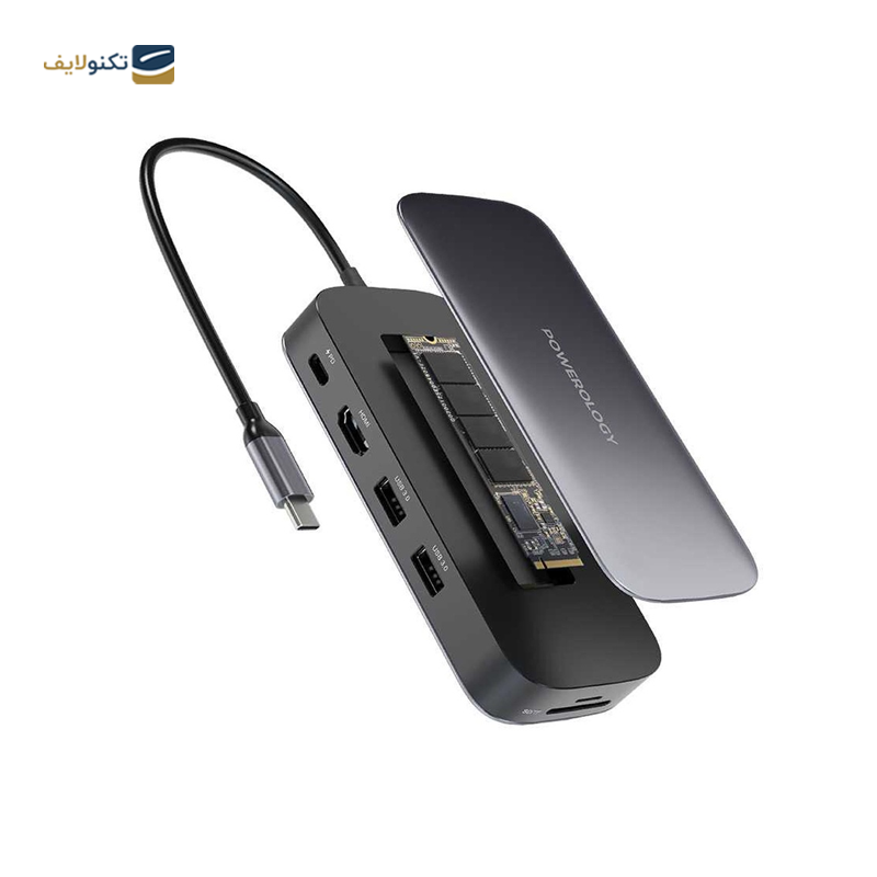 gallery- هاب USB-C پاورولوجی 6 پورت مدل SSD Drive-gallery-0-TLP-36291_be0a34cf-ee4c-41bd-a418-b878847091ad.png