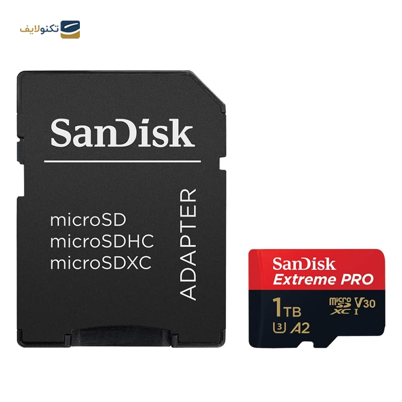 gallery-کارت حافظه microSDXC سن دیسک مدل Extreme PRO کلاس A2 استاندارد UHS-I U3 سرعت 200MBs ظرفیت 512 گیگابایت به همراه آداپتور copy.png