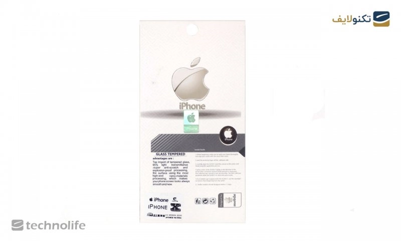 محافظ صفحه شيشه‌ای تخت (گلس) TESLA گوشی اپل iPhone X 