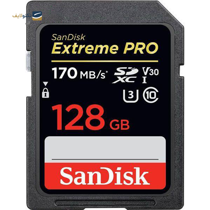 gallery-کارت حافظه SDXC سن دیسک مدل Extreme Pro V30 کلاس 10 استاندارد UHS-I U3 سرعت 170mbps ظرفیت 128 گیگابایت-gallery-0-TLP-5648_d616083d-48ce-4f46-86d5-66c702fc14db.png