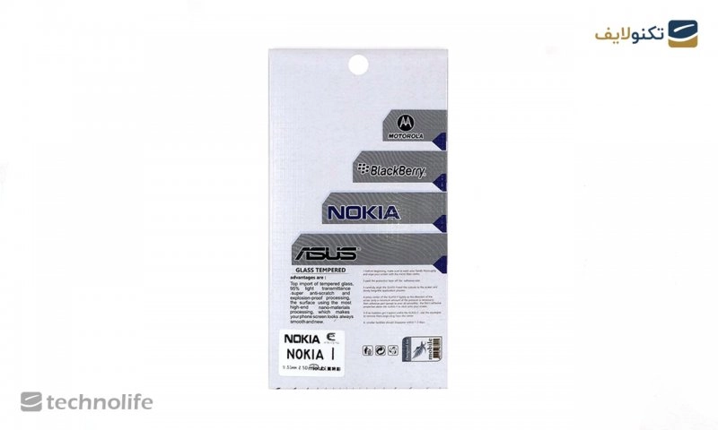 محافظ صفحه شيشه‌ای تخت (گلس) TESLA گوشی Nokia 1  