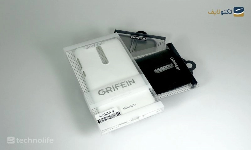 قاب ژله ای گوشی Nokia 8 - مدل Grifein